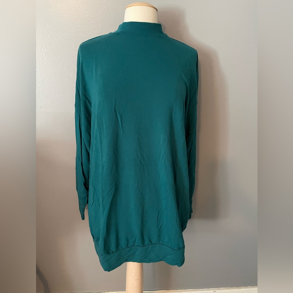 Fabletics Mock Neck Pullover Tunic - image 2